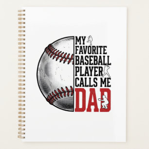 Baseball Dad Vintage Engraving Graphic T-Shirt_1 Planner