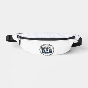 Baseball Dad Vintage Engraving Shirt Design_1 Bum Bags
