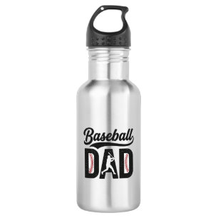 Baseball Dad Vintage Engraving T-Shirt Design_1 532 Ml Water Bottle