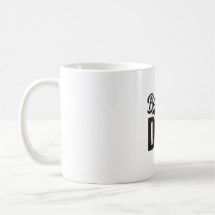 Baseball Dad Vintage Engraving T-Shirt Design_1 Coffee Mug