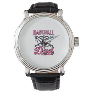 Baseball Dad Vintage Engraving T-Shirt Design (2)_ Watch