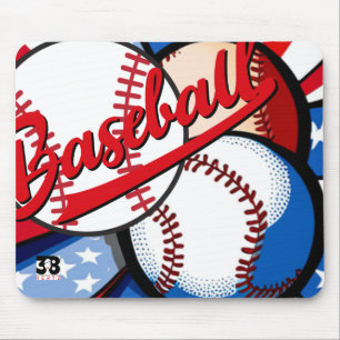 Baseball Days Mouse Mat