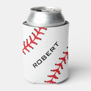 Baseball Design Can Cooler