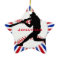 Baseball Design Ornament
