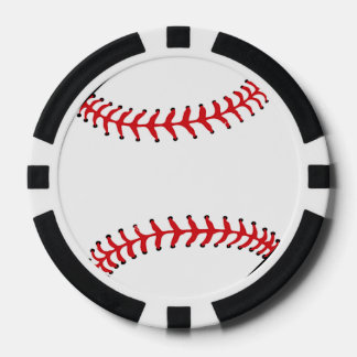 Baseball Design Poker Chips