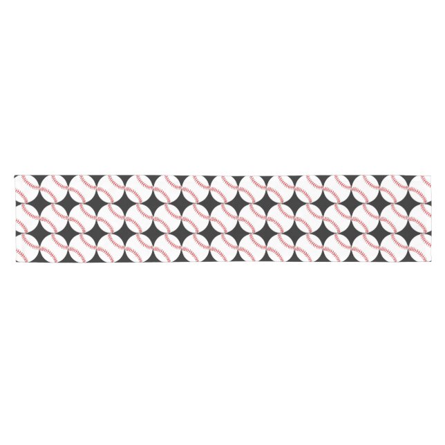 Baseball Design Table Runner (Horizontal)