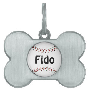 Baseball Dog Tag