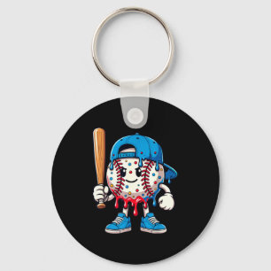 Baseball Drip Baseball Life Style 101 Apparel Yout Key Ring