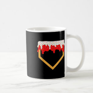 Baseball Drip Boys Home Plate Ice Cream Sprinkles Coffee Mug