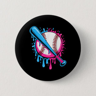 Baseball Drip For Boys Ice Cream Drip Youth Boys B 6 Cm Round Badge