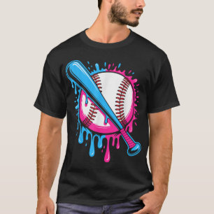 Baseball Drip For Boys Ice Cream Drip Youth Boys  T-Shirt