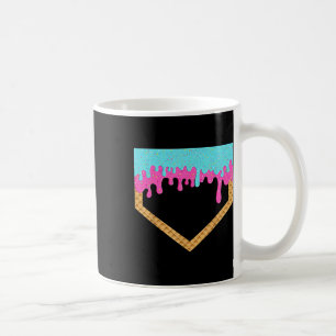 Baseball Drip For Boys Ice Cream Drip Youth Home P Coffee Mug