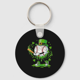 Baseball Drip For Boys Ice Cream Drip Youth St Pat Key Ring