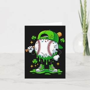 Baseball drip ice cream apparel boy youth st. card
