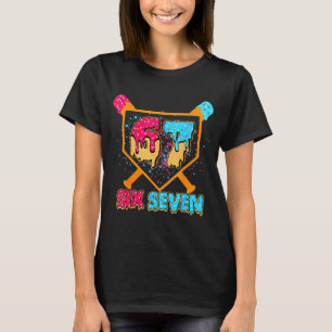 Baseball Drip Number 67 Player Or 67th Birthday Bo T-Shirt