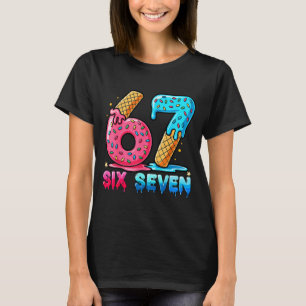 Baseball Drip Number 67 Player Or 67th Birthday T-Shirt
