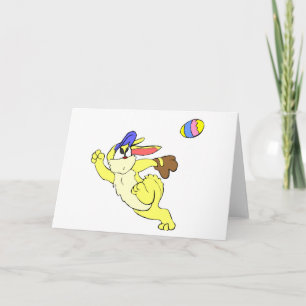 Baseball Easter Holiday Card