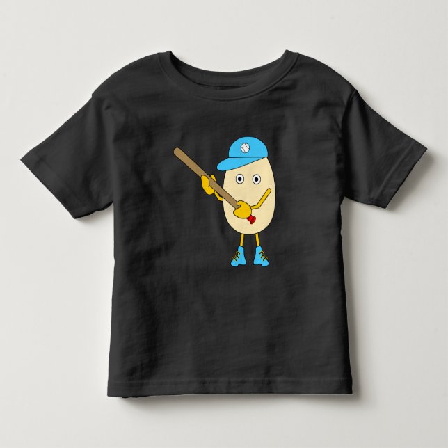 Baseball Egghead T-Shirt (Front)