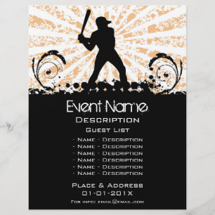 Baseball Event Promotion Flyer