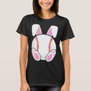 Baseball Fan Easter Baseball Bunny Easter Friend R T-Shirt