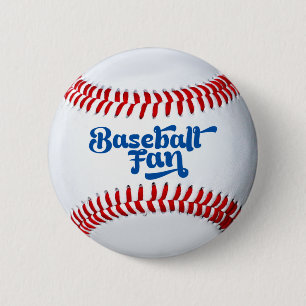 Baseball Fan Gift Button