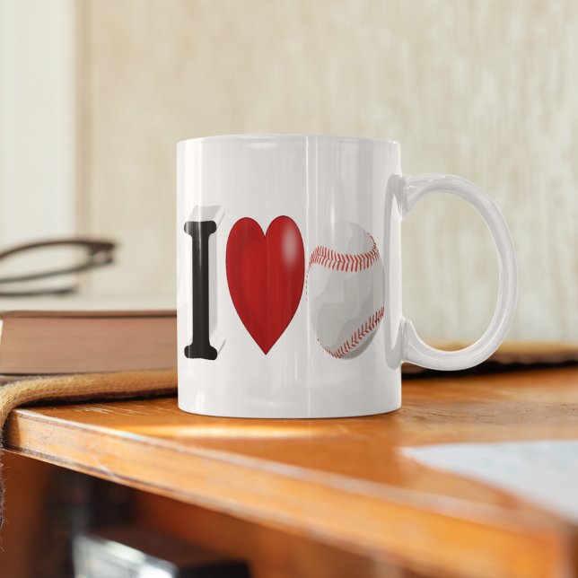 Baseball Fan half text  Giant Coffee Mug (Creator Uploaded)