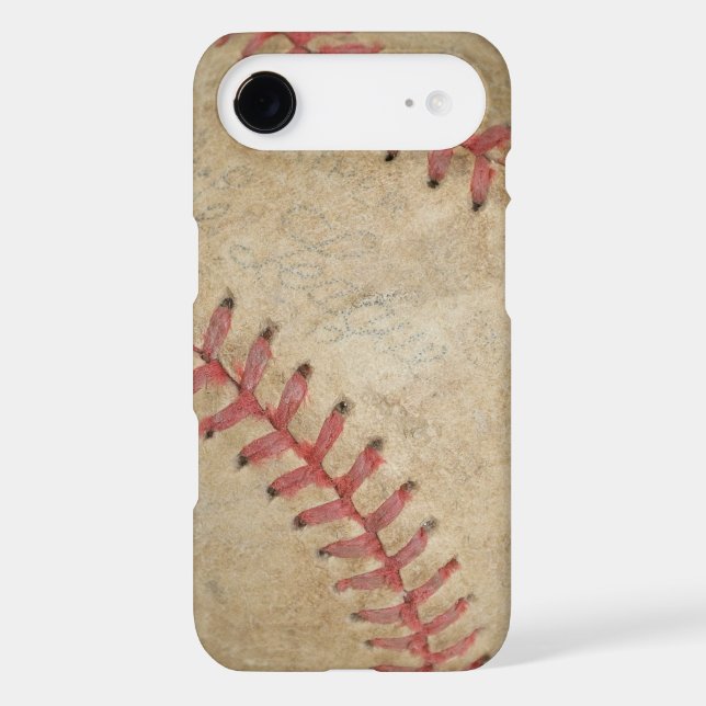 Baseball Fan-tastic_dirty ball_old school Case-Mate iPhone Case (Back)