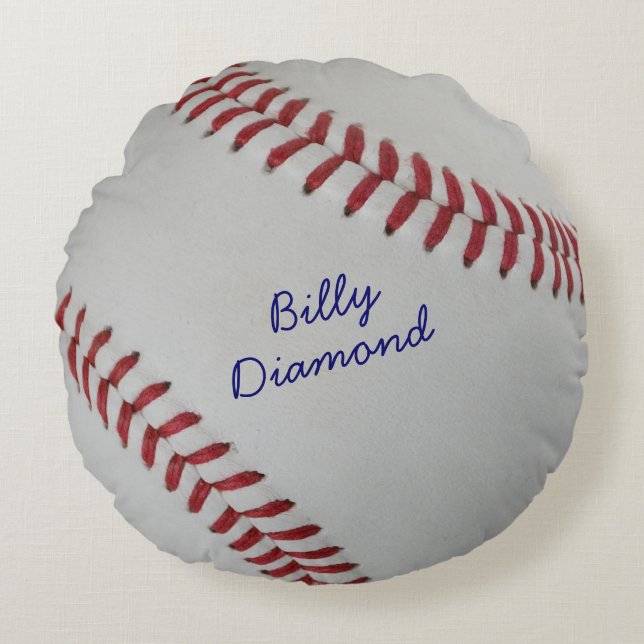 Baseball Fan-tastic_pitch perfect_personalized Round Cushion (Front)