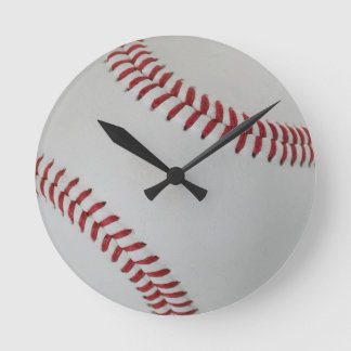 Baseball Fan-tastic_pitch perfect Round Clock
