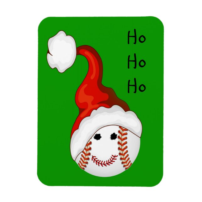 Baseball fans Christmas Magnet (Vertical)