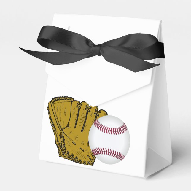 Baseball  favour box (Front Side)