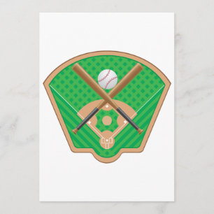 Baseball Field Invitations