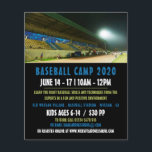 Baseball Field Landscape, Baseball Camp Advert Flyer<br><div class="desc">Baseball Field Landscape,  Baseball Camp Advertising Flyers By The Business Card Store.</div>