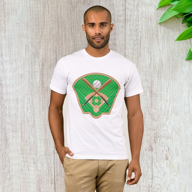 Baseball Field Mens T-Shirt (Creator Uploaded)