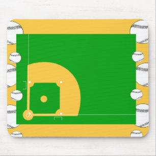 Baseball Field Mouse Mat
