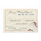 Baseball Field Pass Wedding Response Card
