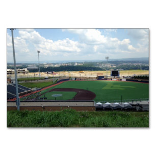 Baseball field reading flashcards for adults table number