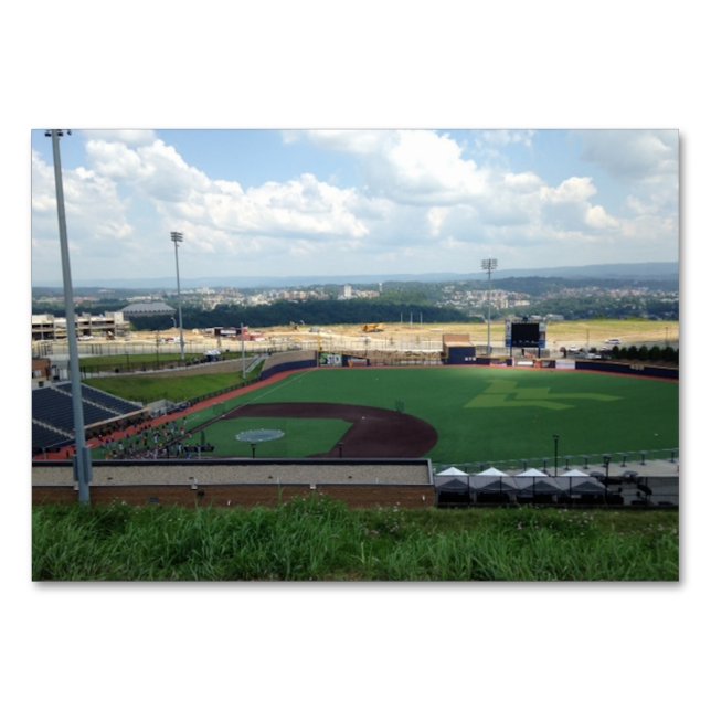 Baseball field reading flashcards for adults table number (Front)