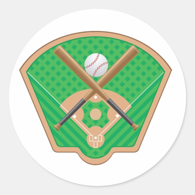 Baseball Field Stickers (Front)