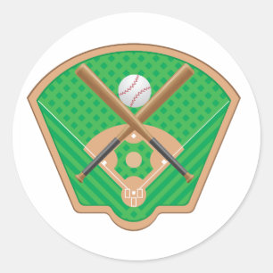 Baseball Field Stickers