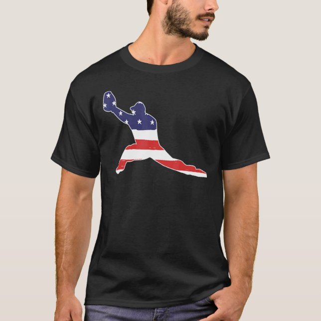 Baseball First Baseman Cool Baseball First Base Fl T-Shirt (Front)