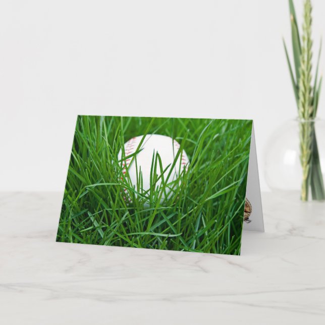 Baseball for Father's Day Card (Front)