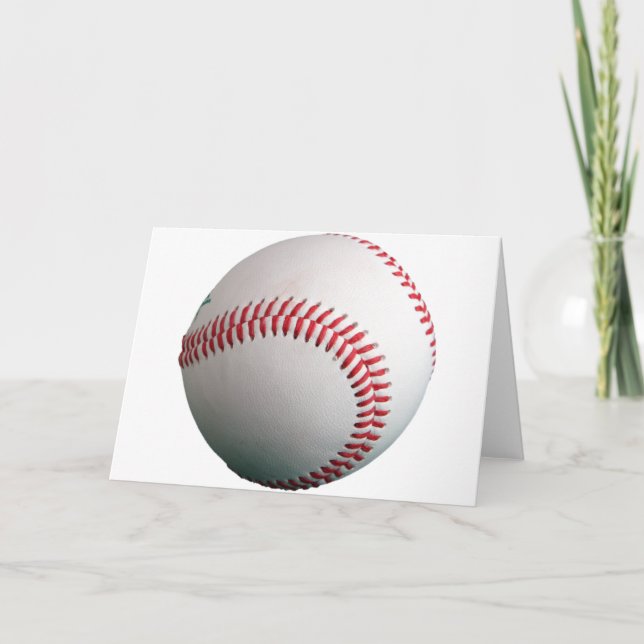 Baseball Fully Customizeable Card (Front)