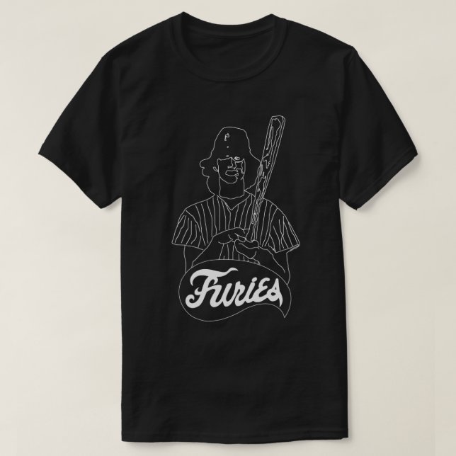 Baseball Furies Neon - The Warriors  T-Shirt (Design Front)