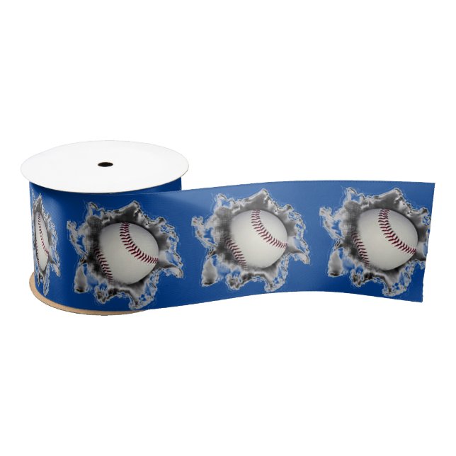 Baseball Gift Satin Ribbon (Spool)