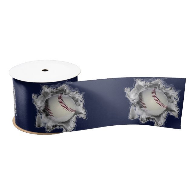 Baseball Gift Satin Ribbon (Spool)