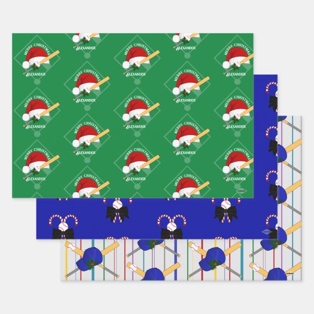 Baseball Gift Wrap HAMbyWG (Set)