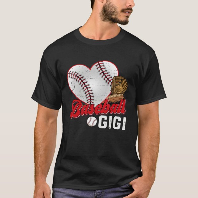 Baseball Gigi Baseball  Cute Mother s Day Girl Wom T-Shirt (Front)