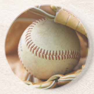 Baseball Glove and Ball Coaster