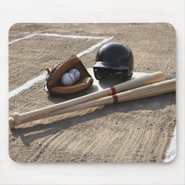 Baseball Glove Mouse Mat (Front)
